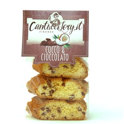 Cantucci cocco e cioccolato
